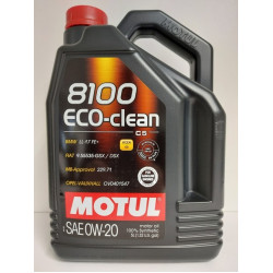 MOTUL 8100 ECO-CLEAN 0W-20 5L