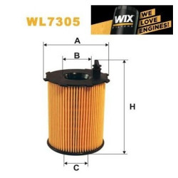Olajszűrő WIX  WL7305               HU716/2X